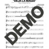 Pupy y Los Que Son Son – Deja la Magia – First Page of Sheet Music Preview (PDF) – Includes charts for Trumpets, Trombones, Saxophone, Piano and Bass