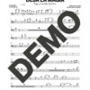 Pupy y Los Que Son Son – Deja la Magia – Sheet Music Demo Page 2 (PDF) – Includes charts for Trumpets, Trombones, Saxophone, Piano and Bass