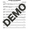 Pupy y Los Que Son Son – Deja la Magia – Sheet Music Demo Page 3 (PDF) – Includes charts for Trumpets, Trombones, Saxophone, Piano and Bass