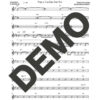 Pupy y Los Que Son Son – Deja la Magia – Sheet Music Demo Page 4 (PDF) – Includes charts for Trumpets, Trombones, Saxophone, Piano and Bass