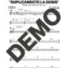 Los Van Van|Timbalive – Duplicándote La Dosis – Sheet Music Demo Page 3 (PDF) – Includes charts for Trumpets, Trombones, Saxophone, Piano and Bass