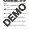 Los Van Van|Timbalive – Duplicándote La Dosis – Sheet Music Demo Page 4 (PDF) – Includes charts for Trumpets, Trombones, Saxophone, Piano and Bass
