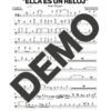 Issac Delgado – Ella es un Reloj – Sheet Music Demo Page 3 (PDF) – Includes charts for Trumpets, Trombones, Saxophone, Piano and Bass