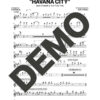 Los Van Van|Mayito Rivera – Havana City – First Page of Sheet Music Preview (PDF) – Includes charts for Trumpets, Trombones, Saxophone, Piano and Bass