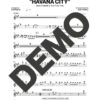 Los Van Van|Mayito Rivera – Havana City – Sheet Music Demo Page 3 (PDF) – Includes charts for Trumpets, Trombones, Saxophone, Piano and Bass