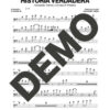 Havana D' Primera – Historia Verdadera – Sheet Music Demo Page 2 (PDF) – Includes charts for Trumpets, Trombones, Saxophone, Piano and Bass