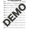 El Noro y Primera Clase|Pupy y Los Que Son Son – La Preferencia – Sheet Music Demo Page 2 (PDF) – Includes charts for Trumpets, Trombones, Saxophone, Piano and Bass