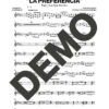El Noro y Primera Clase|Pupy y Los Que Son Son – La Preferencia – Sheet Music Demo Page 3 (PDF) – Includes charts for Trumpets, Trombones, Saxophone, Piano and Bass