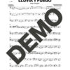 Issac Delgado – Lluvia y Fuego – Sheet Music Demo Page 6 (PDF) – Includes charts for Trumpets, Trombones, Saxophone, Piano and Bass