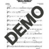 Timbalive – Malisima – First Page of Sheet Music Preview (PDF) – Includes charts for Trumpets, Trombones, Saxophone, Piano and Bass