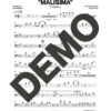 Timbalive – Malisima – Sheet Music Demo Page 1 (PDF) – Includes charts for Trumpets, Trombones, Saxophone, Piano and Bass