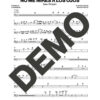 Issac Delgado – No Me Mires a los Ojos – Sheet Music Demo Page 2 (PDF) – Includes charts for Trumpets, Trombones, Saxophone, Piano and Bass