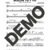 Pupy y Los Que Son Son – Solos Tú y Yo – First Page of Sheet Music Preview (PDF) – Includes charts for Trumpets, Trombones, Saxophone, Piano and Bass