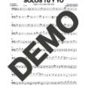 Pupy y Los Que Son Son – Solos Tú y Yo – Sheet Music Demo Page 6 (PDF) – Includes charts for Trumpets, Trombones, Saxophone, Piano and Bass