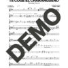Charanga Forever – Te Coge el Charanguero – First Page of Sheet Music Preview (PDF) – Includes charts for Trumpets, Trombones, Saxophone, Piano and Bass