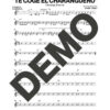 Charanga Forever – Te Coge el Charanguero – Sheet Music Demo Page 3 (PDF) – Includes charts for Trumpets, Trombones, Saxophone, Piano and Bass