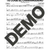 Charanga Forever – Te Coge el Charanguero – Sheet Music Demo Page 5 (PDF) – Includes charts for Trumpets, Trombones, Saxophone, Piano and Bass