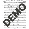 Pupy y Los Que Son Son – Un Poquito al Revés – Sheet Music Demo Page 2 (PDF) – Includes charts for Trumpets, Trombones, Saxophone, Piano and Bass