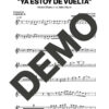 Maykel Blanco y su Salsa Mayor – Ya Estoy de Vuelta – First Page of Sheet Music Preview (PDF) – Includes charts for Trumpets, Trombones, Saxophone, Piano and Bass