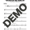 Maykel Blanco y su Salsa Mayor – Ya Estoy de Vuelta – Sheet Music Demo Page 3 (PDF) – Includes charts for Trumpets, Trombones, Saxophone, Piano and Bass