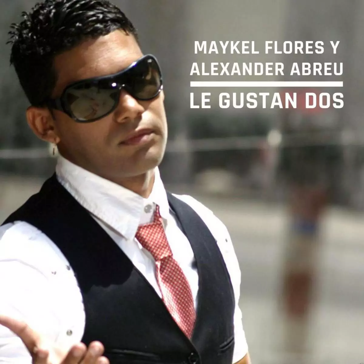 Album cover for "Le Gustan Dos" by Alexander Abreu, Maykel Flores — available as Sheet Music & MIDI