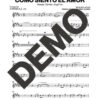 Manana Club – Como Siento el Amor feat. Angel Yos – First Page of Sheet Music Preview (PDF) – Includes charts for Trumpets, Trombones, Saxophone, Piano and Bass