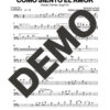 Manana Club – Como Siento el Amor feat. Angel Yos – Sheet Music Demo Page 1 (PDF) – Includes charts for Trumpets, Trombones, Saxophone, Piano and Bass