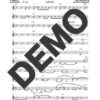 Calle Real – Créeme – Sheet Music Demo Page 3 (PDF) – Includes charts for Trumpets, Trombones, Saxophone, Piano and Bass