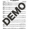 Mayito Rivera – El Bembe – Sheet Music Demo Page 4 (PDF) – Includes charts for Trumpets, Trombones, Saxophone, Piano and Bass