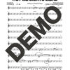 El Noro y Primera Clase – Hoy Me Siento Libre – Sheet Music Demo Page 4 (PDF) – Includes charts for Trumpets, Trombones, Saxophone, Piano and Bass