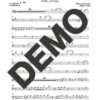 El Niño y La Verdad – La Cosa Mala – Sheet Music Demo Page 2 (PDF) – Includes charts for Trumpets, Trombones, Saxophone, Piano and Bass
