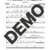Manana Club – Pa' Comer y Pa' Llevar – Sheet Music Demo Page 2 (PDF) – Includes charts for Trumpets, Trombones, Saxophone, Piano and Bass