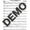 Mariana y la Makynaria – Papá Elewa – Sheet Music Demo Page 4 (PDF) – Includes charts for Trumpets, Trombones, Saxophone, Piano and Bass