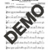 Manana Club – Si Me Preguntas feat. El Noro – Sheet Music Demo Page 2 (PDF) – Includes charts for Trumpets, Trombones, Saxophone, Piano and Bass