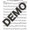 Manana Club – Si Me Preguntas feat. El Noro – Sheet Music Demo Page 5 (PDF) – Includes charts for Trumpets, Trombones, Saxophone, Piano and Bass