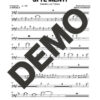 Manolito y su Trabuco – Si Te Mentí – Sheet Music Demo Page 2 (PDF) – Includes charts for Trumpets, Trombones, Saxophone, Piano and Bass