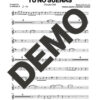 Manana Club – Tú No Suenas – First Page of Sheet Music Preview (PDF) – Includes charts for Trumpets, Trombones, Saxophone, Piano and Bass