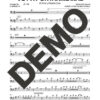 El Noro y Primera Clase – Voy a Portarme Mal – Sheet Music Demo Page 1 (PDF) – Includes charts for Trumpets, Trombones, Saxophone, Piano and Bass