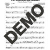 FClan|Havana D' Primera – Yo Vengo de Cuba – Sheet Music Demo Page 5 (PDF) – Includes charts for Trumpets, Trombones, Saxophone, Piano and Bass