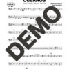 Issac Delgado|Los Van Van – Cubanos feat. Los Van Van – Sheet Music Demo Page 5 (PDF) – Includes charts for Trumpets, Trombones, Saxophone, Piano and Bass