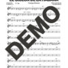 Charanga Habanera – El Ciclón de La Habana – Sheet Music Demo Page 4 (PDF) – Includes charts for Trumpets, Trombones, Saxophone, Piano and Bass
