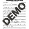 Los Van Van – Legado (Opening) – First Page of Sheet Music Preview (PDF) – Includes charts for Trumpets, Trombones, Saxophone, Piano and Bass