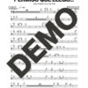 Los Van Van – Permiso que Llegó Van Van – Sheet Music Demo Page 1 (PDF) – Includes charts for Trumpets, Trombones, Saxophone, Piano and Bass