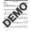 Charanga Habanera|Tirso Duarte – Tema de Introducción – Sheet Music Demo Page 2 (PDF) – Includes charts for Trumpets, Trombones, Saxophone, Piano and Bass
