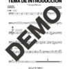 Charanga Habanera|Tirso Duarte – Tema de Introducción – Sheet Music Demo Page 4 (PDF) – Includes charts for Trumpets, Trombones, Saxophone, Piano and Bass