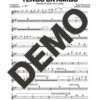 Manolín El Médico de la Salsa – Tengo un Amigo – Sheet Music Demo Page 1 (PDF) – Includes charts for Trumpets, Trombones, Saxophone, Piano and Bass