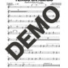 Manolín El Médico de la Salsa – Tengo un Amigo – Sheet Music Demo Page 3 (PDF) – Includes charts for Trumpets, Trombones, Saxophone, Piano and Bass