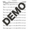 Charanga Habanera – Timba con Moña – Sheet Music Demo Page 5 (PDF) – Includes charts for Trumpets, Trombones, Saxophone, Piano and Bass