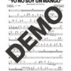 Los Van Van – Yo No Soy un Mango – Sheet Music Demo Page 1 (PDF) – Includes charts for Trumpets, Trombones, Saxophone, Piano and Bass