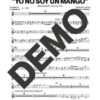 Los Van Van – Yo No Soy un Mango – Sheet Music Demo Page 2 (PDF) – Includes charts for Trumpets, Trombones, Saxophone, Piano and Bass